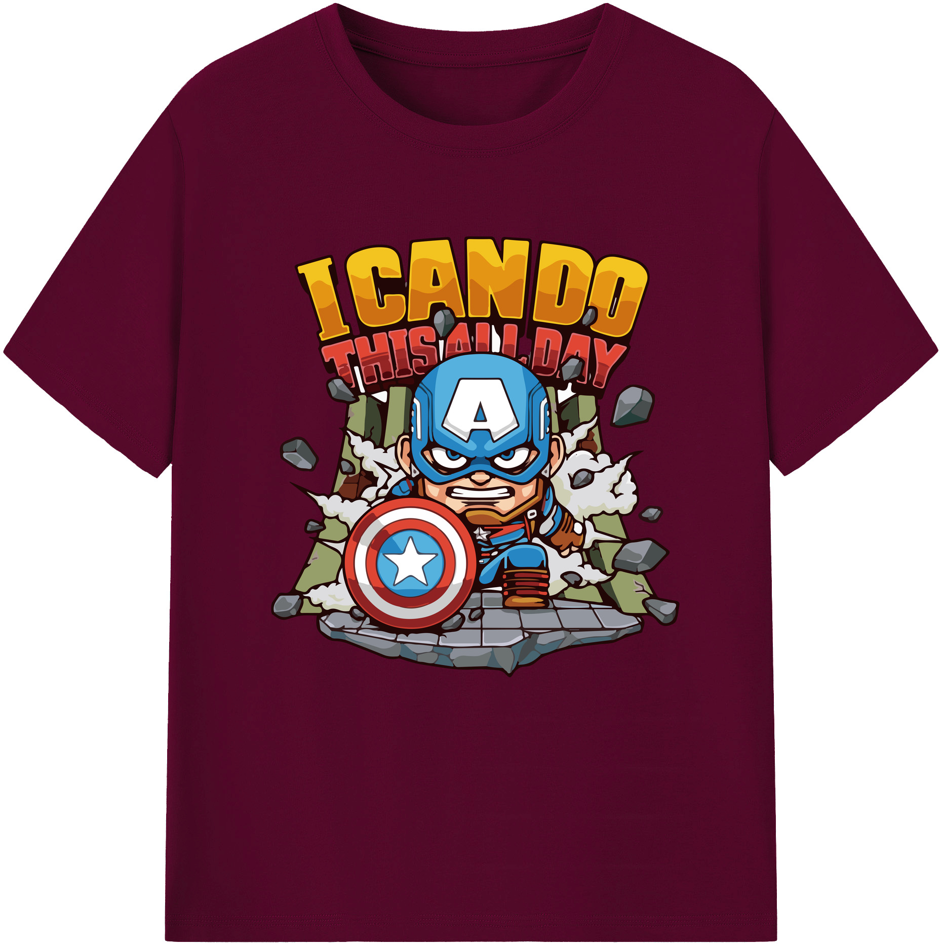 （画像用） アベンジャーズ The Avengers レディースカジュアルプリントTシャツ（綿100％）